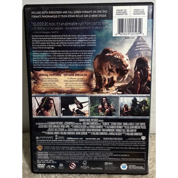 10000 BC DVD Movie 2008 - Picture 2 of 5